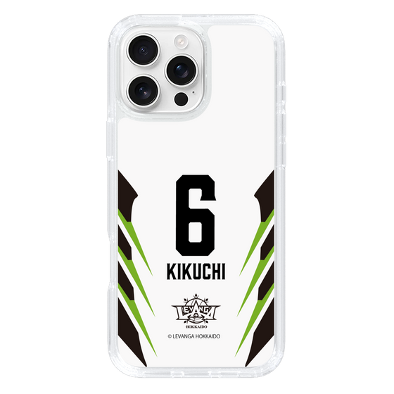 スリムプロテクションケース［ レバンガ北海道 - #6 KIKUCHI - AWAY - 裏 ］