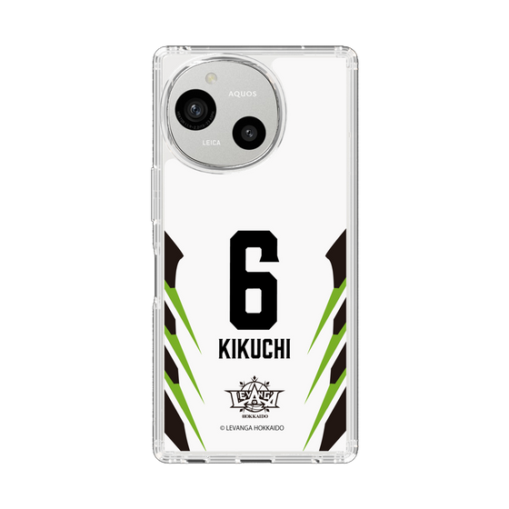 スリムプロテクションケース［ レバンガ北海道 - #6 KIKUCHI - AWAY - 裏 ］