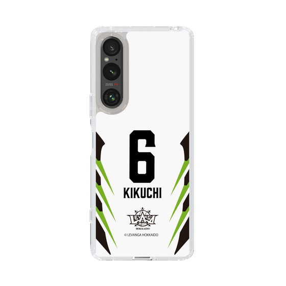 スリムプロテクションケース［ レバンガ北海道 - #6 KIKUCHI - AWAY - 裏 ］