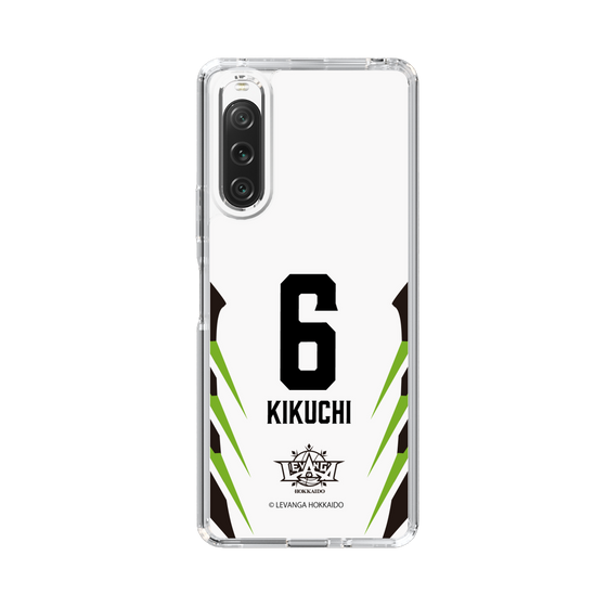 スリムプロテクションケース［ レバンガ北海道 - #6 KIKUCHI - AWAY - 裏 ］
