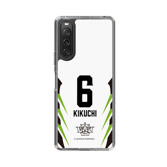 スリムプロテクションケース［ レバンガ北海道 - #6 KIKUCHI - AWAY - 裏 ］