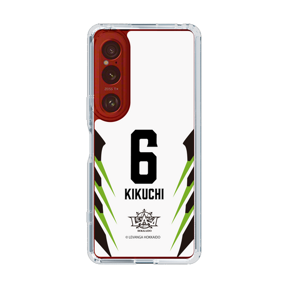 スリムプロテクションケース［ レバンガ北海道 - #6 KIKUCHI - AWAY - 裏 ］