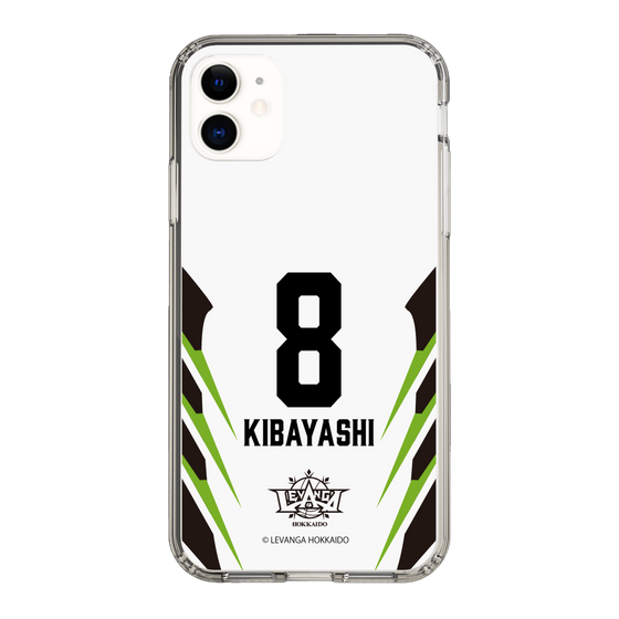 スリムプロテクションケース［ レバンガ北海道 - #8 KIBAYASHI - AWAY - 裏 ］