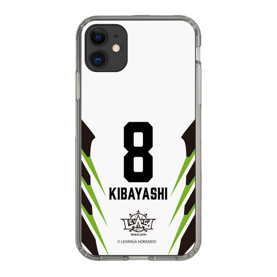 スリムプロテクションケース［ レバンガ北海道 - #8 KIBAYASHI - AWAY - 裏 ］