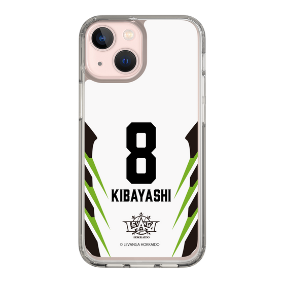 スリムプロテクションケース［ レバンガ北海道 - #8 KIBAYASHI - AWAY - 裏 ］