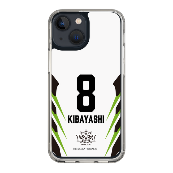 スリムプロテクションケース［ レバンガ北海道 - #8 KIBAYASHI - AWAY - 裏 ］