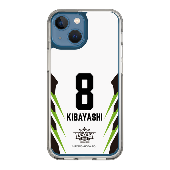 スリムプロテクションケース［ レバンガ北海道 - #8 KIBAYASHI - AWAY - 裏 ］