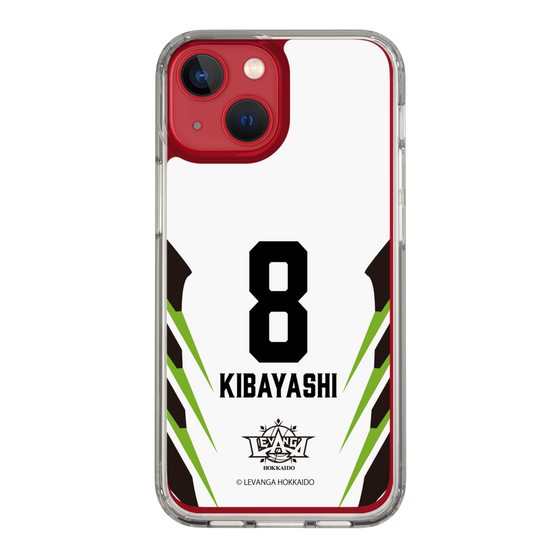 スリムプロテクションケース［ レバンガ北海道 - #8 KIBAYASHI - AWAY - 裏 ］
