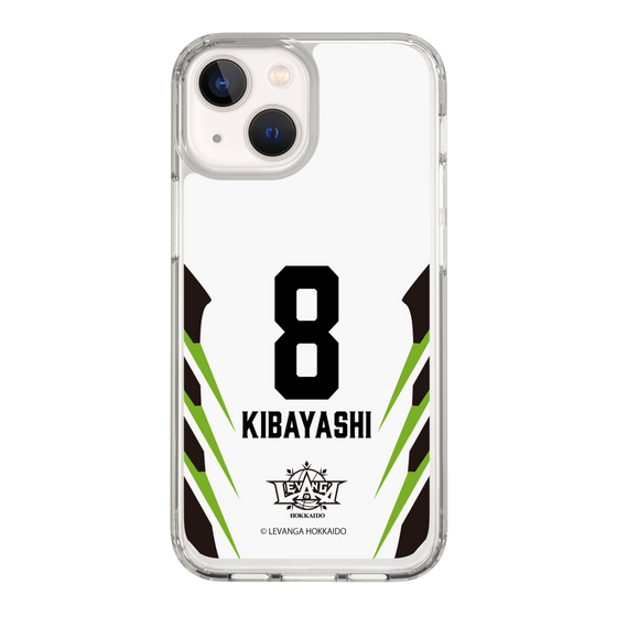 スリムプロテクションケース［ レバンガ北海道 - #8 KIBAYASHI - AWAY - 裏 ］