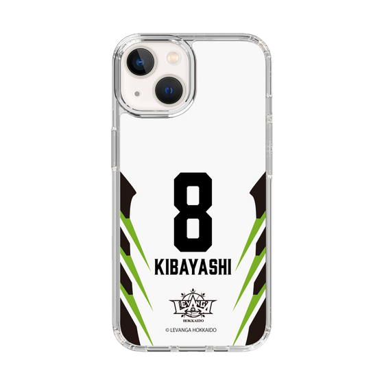 スリムプロテクションケース［ レバンガ北海道 - #8 KIBAYASHI - AWAY - 裏 ］