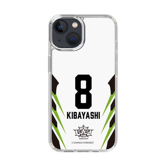 スリムプロテクションケース［ レバンガ北海道 - #8 KIBAYASHI - AWAY - 裏 ］