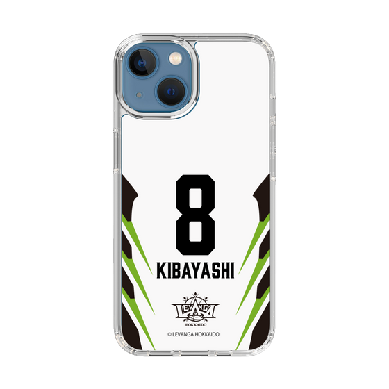 スリムプロテクションケース［ レバンガ北海道 - #8 KIBAYASHI - AWAY - 裏 ］