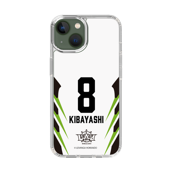 スリムプロテクションケース［ レバンガ北海道 - #8 KIBAYASHI - AWAY - 裏 ］