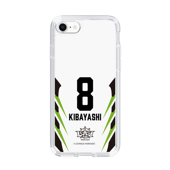 スリムプロテクションケース［ レバンガ北海道 - #8 KIBAYASHI - AWAY - 裏 ］
