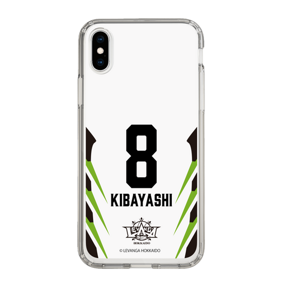 スリムプロテクションケース［ レバンガ北海道 - #8 KIBAYASHI - AWAY - 裏 ］