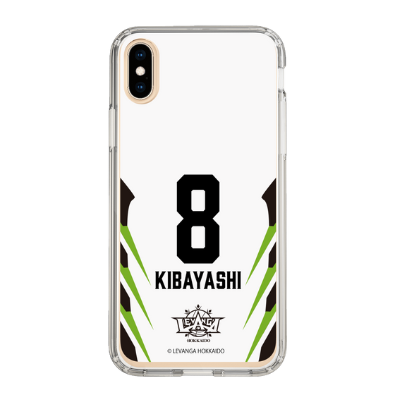 スリムプロテクションケース［ レバンガ北海道 - #8 KIBAYASHI - AWAY - 裏 ］