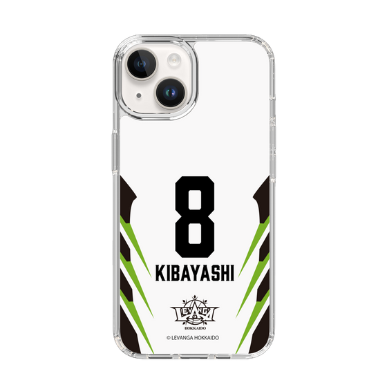 スリムプロテクションケース［ レバンガ北海道 - #8 KIBAYASHI - AWAY - 裏 ］