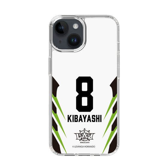 スリムプロテクションケース［ レバンガ北海道 - #8 KIBAYASHI - AWAY - 裏 ］