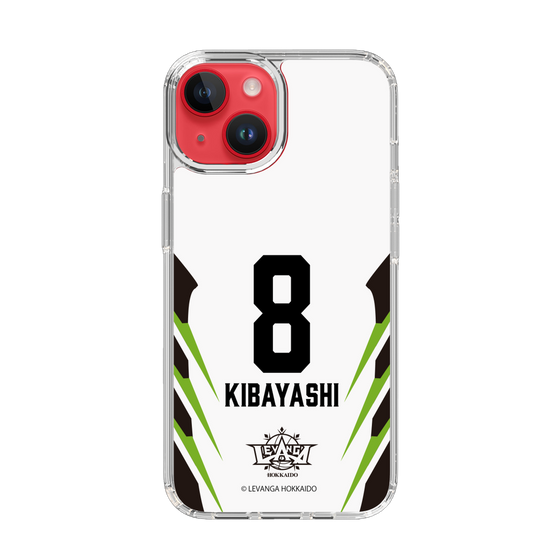 スリムプロテクションケース［ レバンガ北海道 - #8 KIBAYASHI - AWAY - 裏 ］
