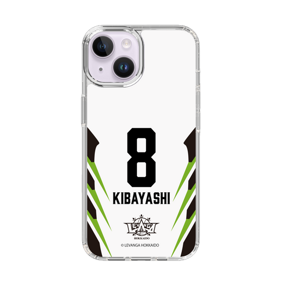 スリムプロテクションケース［ レバンガ北海道 - #8 KIBAYASHI - AWAY - 裏 ］