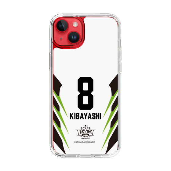 スリムプロテクションケース［ レバンガ北海道 - #8 KIBAYASHI - AWAY - 裏 ］