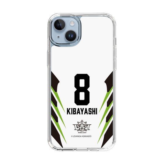 スリムプロテクションケース［ レバンガ北海道 - #8 KIBAYASHI - AWAY - 裏 ］