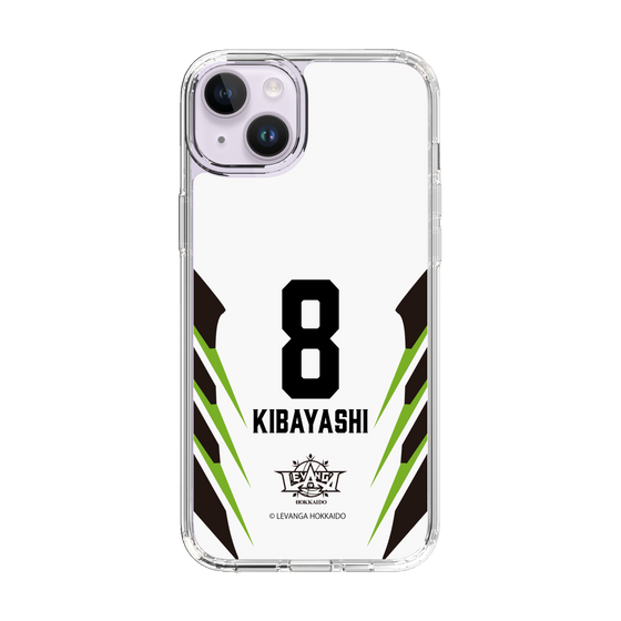 スリムプロテクションケース［ レバンガ北海道 - #8 KIBAYASHI - AWAY - 裏 ］