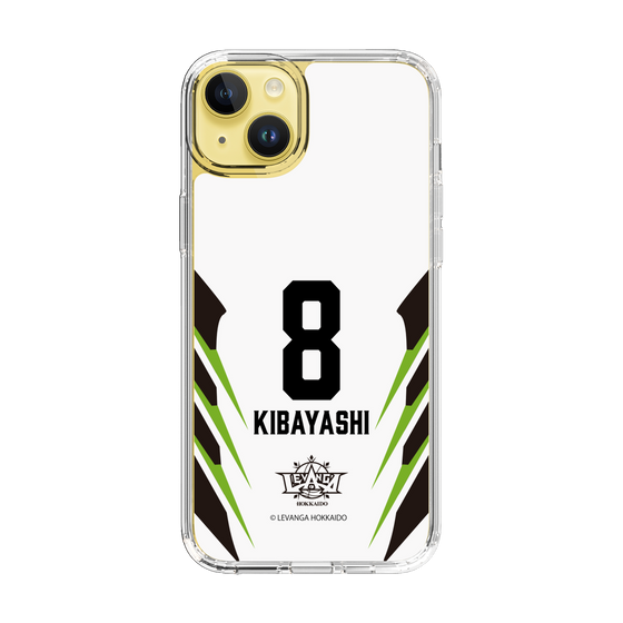 スリムプロテクションケース［ レバンガ北海道 - #8 KIBAYASHI - AWAY - 裏 ］