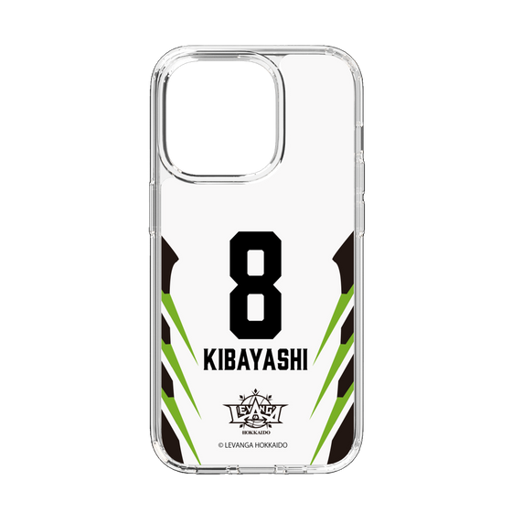 スリムプロテクションケース［ レバンガ北海道 - #8 KIBAYASHI - AWAY - 裏 ］