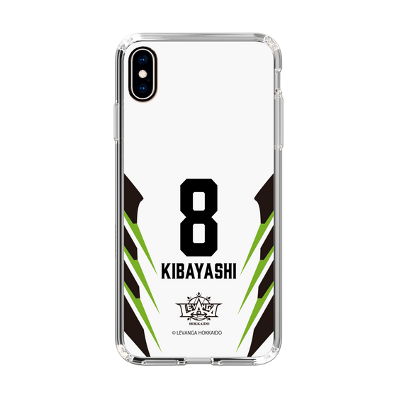 スリムプロテクションケース［ レバンガ北海道 - #8 KIBAYASHI - AWAY - 裏 ］
