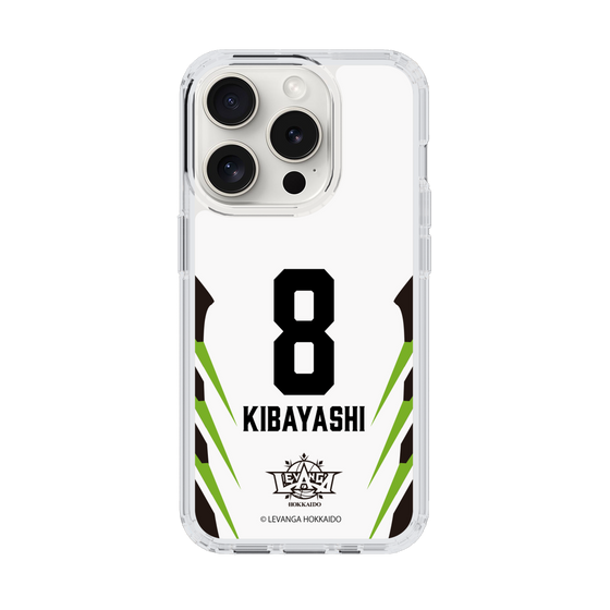 スリムプロテクションケース［ レバンガ北海道 - #8 KIBAYASHI - AWAY - 裏 ］