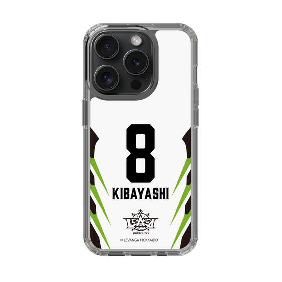 スリムプロテクションケース［ レバンガ北海道 - #8 KIBAYASHI - AWAY - 裏 ］