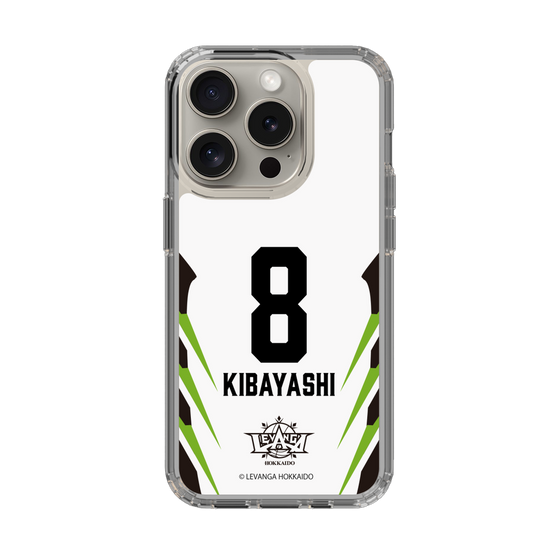 スリムプロテクションケース［ レバンガ北海道 - #8 KIBAYASHI - AWAY - 裏 ］