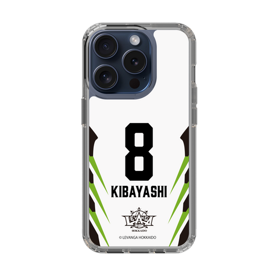 スリムプロテクションケース［ レバンガ北海道 - #8 KIBAYASHI - AWAY - 裏 ］