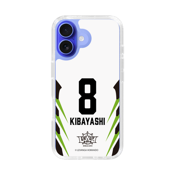 スリムプロテクションケース［ レバンガ北海道 - #8 KIBAYASHI - AWAY - 裏 ］