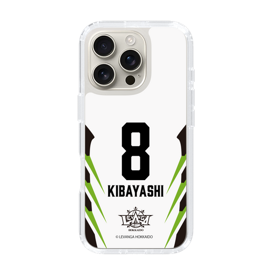 スリムプロテクションケース［ レバンガ北海道 - #8 KIBAYASHI - AWAY - 裏 ］