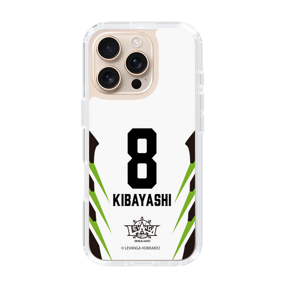 スリムプロテクションケース［ レバンガ北海道 - #8 KIBAYASHI - AWAY - 裏 ］