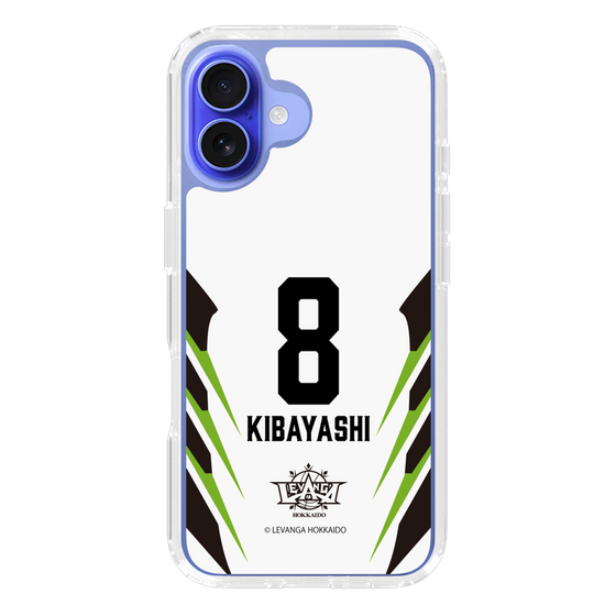 スリムプロテクションケース［ レバンガ北海道 - #8 KIBAYASHI - AWAY - 裏 ］