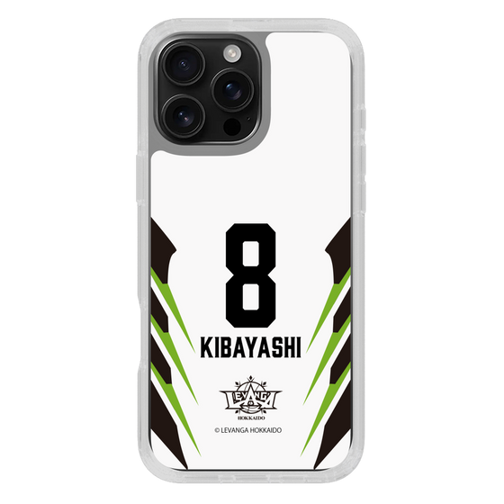 スリムプロテクションケース［ レバンガ北海道 - #8 KIBAYASHI - AWAY - 裏 ］