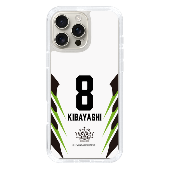 スリムプロテクションケース［ レバンガ北海道 - #8 KIBAYASHI - AWAY - 裏 ］