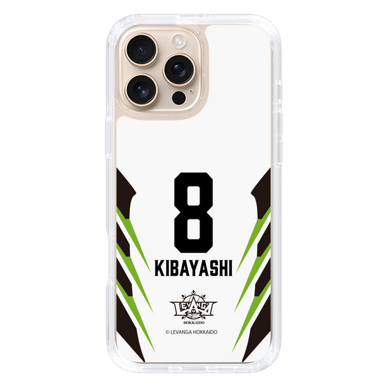 スリムプロテクションケース［ レバンガ北海道 - #8 KIBAYASHI - AWAY - 裏 ］