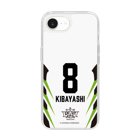 スリムプロテクションケース［ レバンガ北海道 - #8 KIBAYASHI - AWAY - 裏 ］