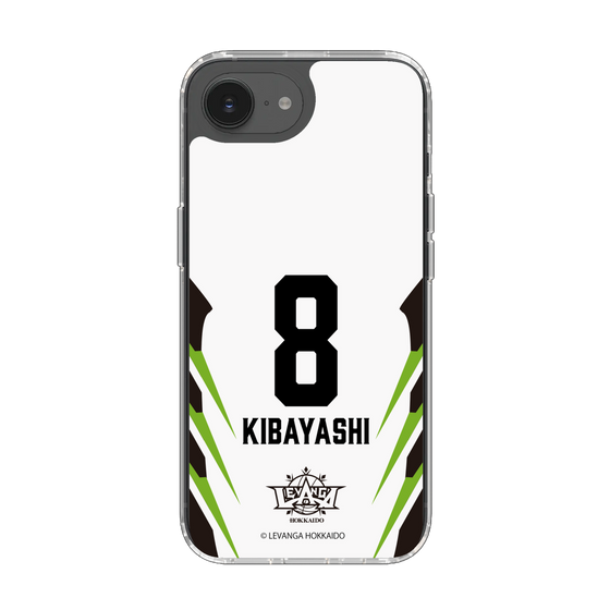 スリムプロテクションケース［ レバンガ北海道 - #8 KIBAYASHI - AWAY - 裏 ］