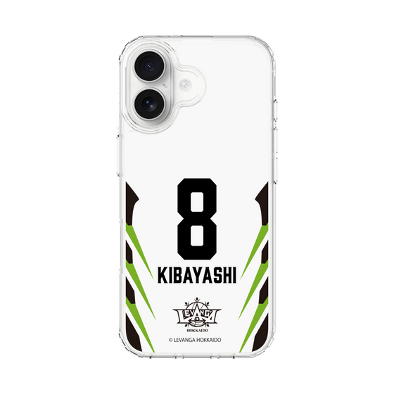 スリムプロテクションケース［ レバンガ北海道 - #8 KIBAYASHI - AWAY - 裏 ］