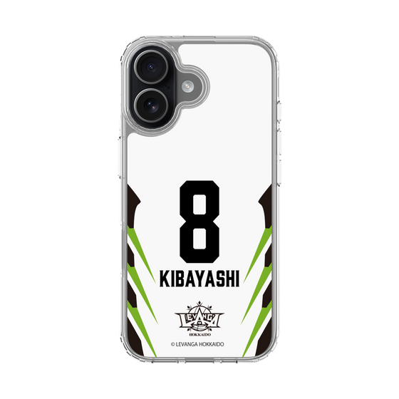 スリムプロテクションケース［ レバンガ北海道 - #8 KIBAYASHI - AWAY - 裏 ］