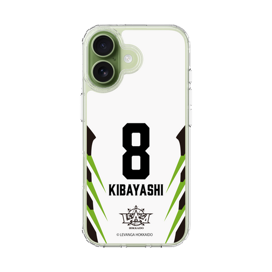 スリムプロテクションケース［ レバンガ北海道 - #8 KIBAYASHI - AWAY - 裏 ］