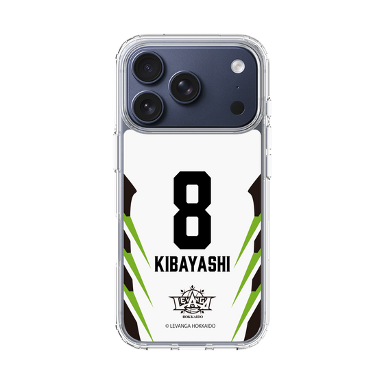 スリムプロテクションケース［ レバンガ北海道 - #8 KIBAYASHI - AWAY - 裏 ］