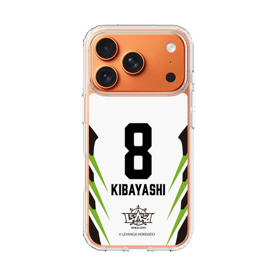 スリムプロテクションケース［ レバンガ北海道 - #8 KIBAYASHI - AWAY - 裏 ］