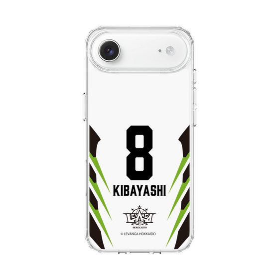 スリムプロテクションケース［ レバンガ北海道 - #8 KIBAYASHI - AWAY - 裏 ］