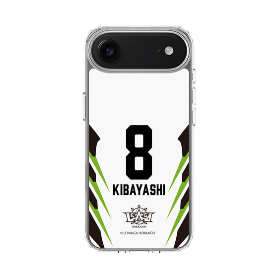 スリムプロテクションケース［ レバンガ北海道 - #8 KIBAYASHI - AWAY - 裏 ］